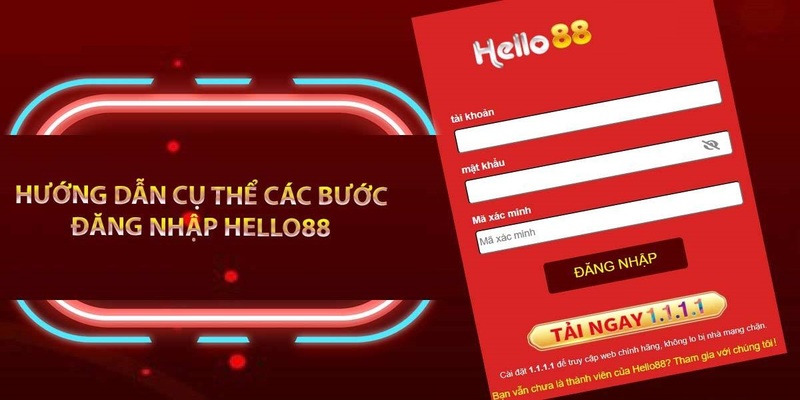 Quy trình đăng nhập Hello88 với các bước siêu đơn giản